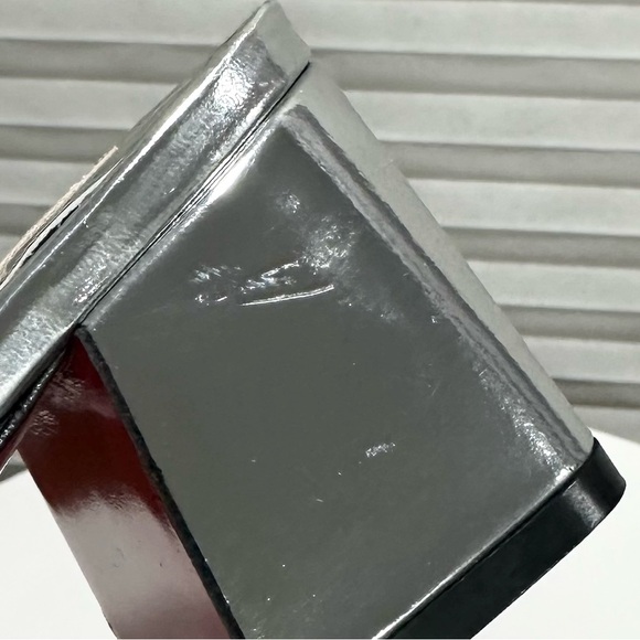 🌺CHRISTIAN LOUBOUTIN🌺 Arkenmule Silver Rainbow Mule Sandal Size: 36.5 - Picture 12 of 15